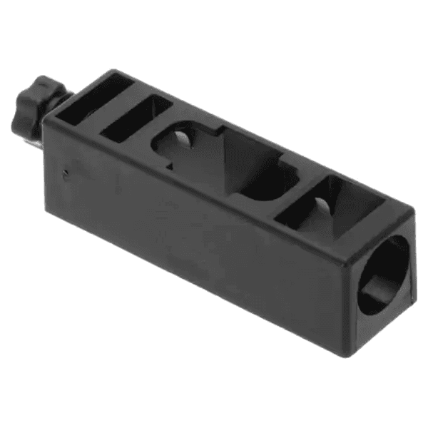 Adjustable Plastic Adapter for Release Device, Black Main - Image