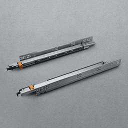 18" Progressa Undermount Drawer Slide for 5/8" Material, 100lb Capacity, Full Extension, Push-To-Open, Soft-Closing Main - Image
