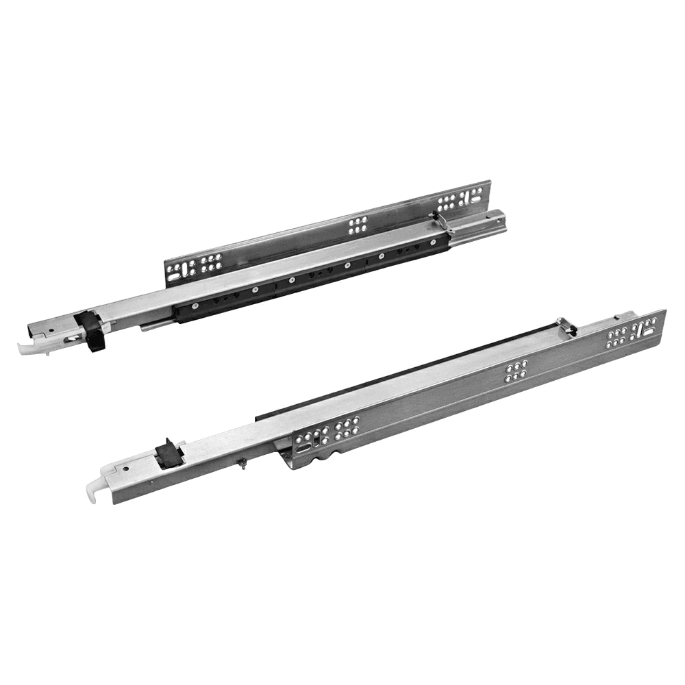 30" Progressa+ Undermount Drawer Slide for Frameless or Blocked-Out Faceframe Applications, 3/4" Material, 170lb Capacity Full Extension with Push-to-Open Main - Image