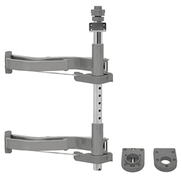Right-Hand Fly Moon Soft-Close Mechanism for 21" Cabinet Opening, Gray - Alt Image 1