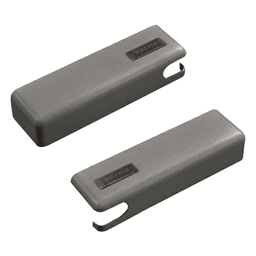 Wind Cover Cap Set, Satin Black - Main Image