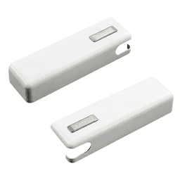 Wind Cover Cap Set, Gloss White - Main Image