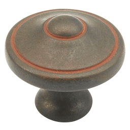 Rustic Schaub & Co Knob - 1-3/16" - Charlevoix Round Knob