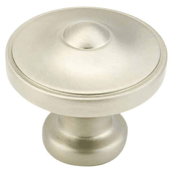 1-1/4" Charlevoix Round Knob, Satin Nickel Main - Image