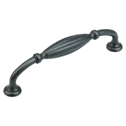 5" Manistique Oval Pull, Distressed Bronze Main - Image