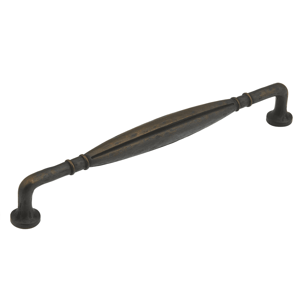 Schaub & Co 8" Siena Handle Pull, Vibra Nickel - Front View
