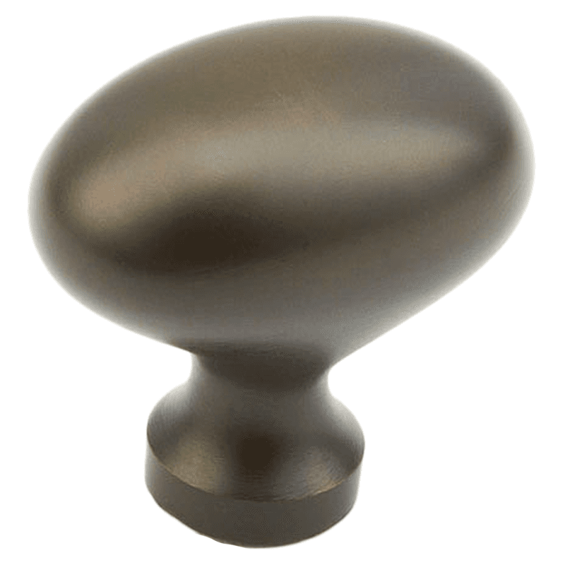 1-3/8" Traditional Oval Cabinet Knob, Oil Rubbed Bronze Main - Image