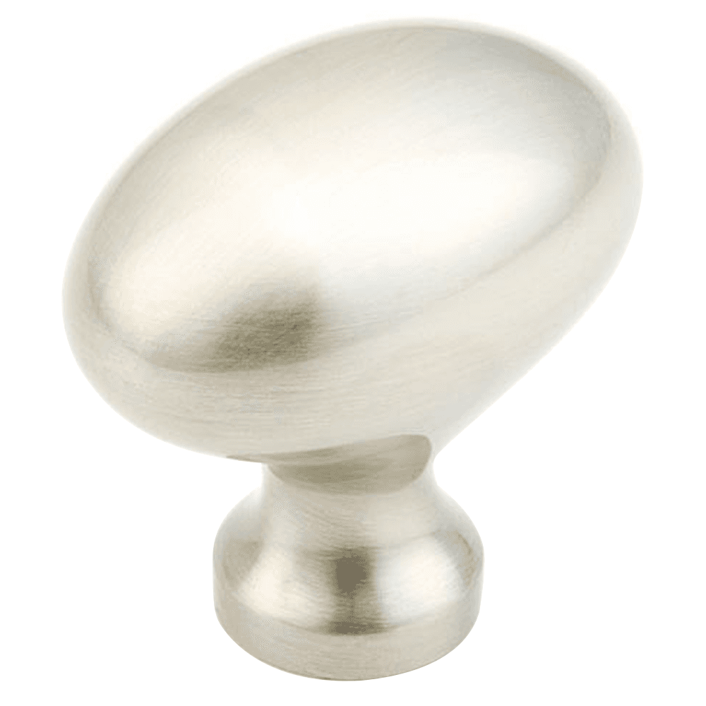 Schaub & Co Distressed Bronze Oval Knob - Traditional Design - Close-up View