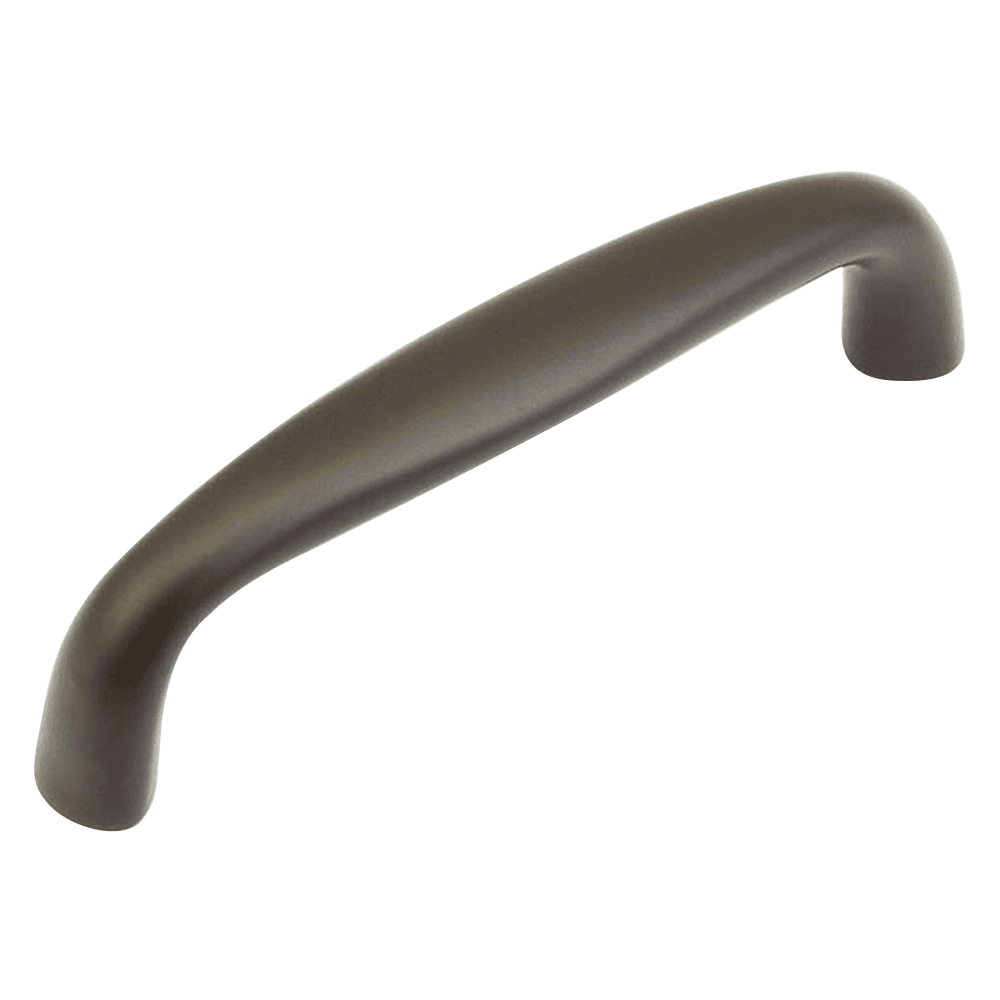 Schaub & Co Distressed Bronze Handle Pull - Traditional Design - 3" Size - Close Up