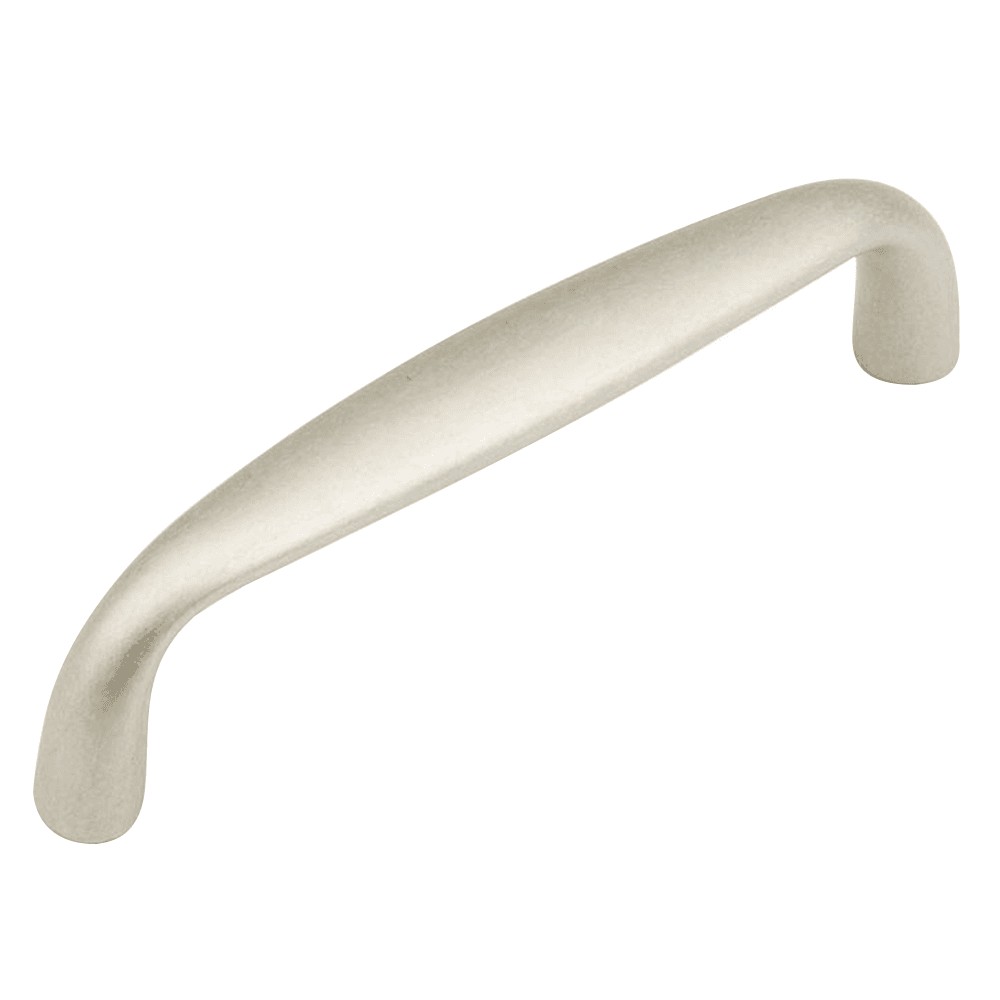 Distressed Nickel Handle Pull by Schaub & Co with Traditional Design