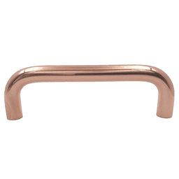 Schaub & Co 10" Traditional Designs Appliance Pull in Distressed Copper - Front View