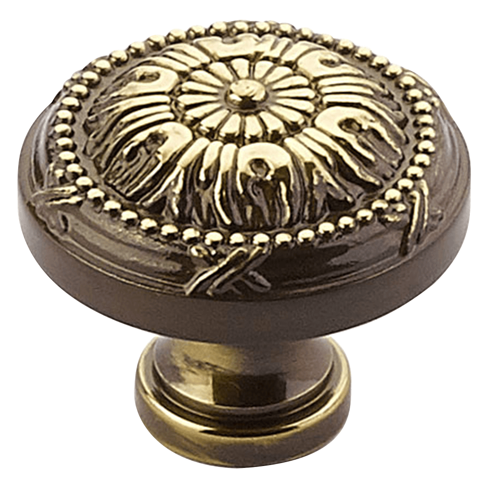 1-1/4" Schaub & Co Round Knob in Antique Light Polish
