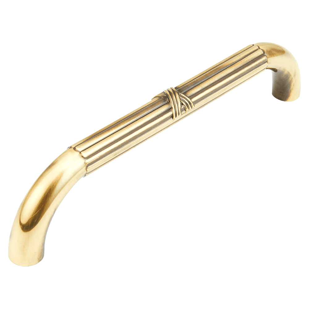 10" Versailles Appliance Pull, Antique Light Polish Main - Image