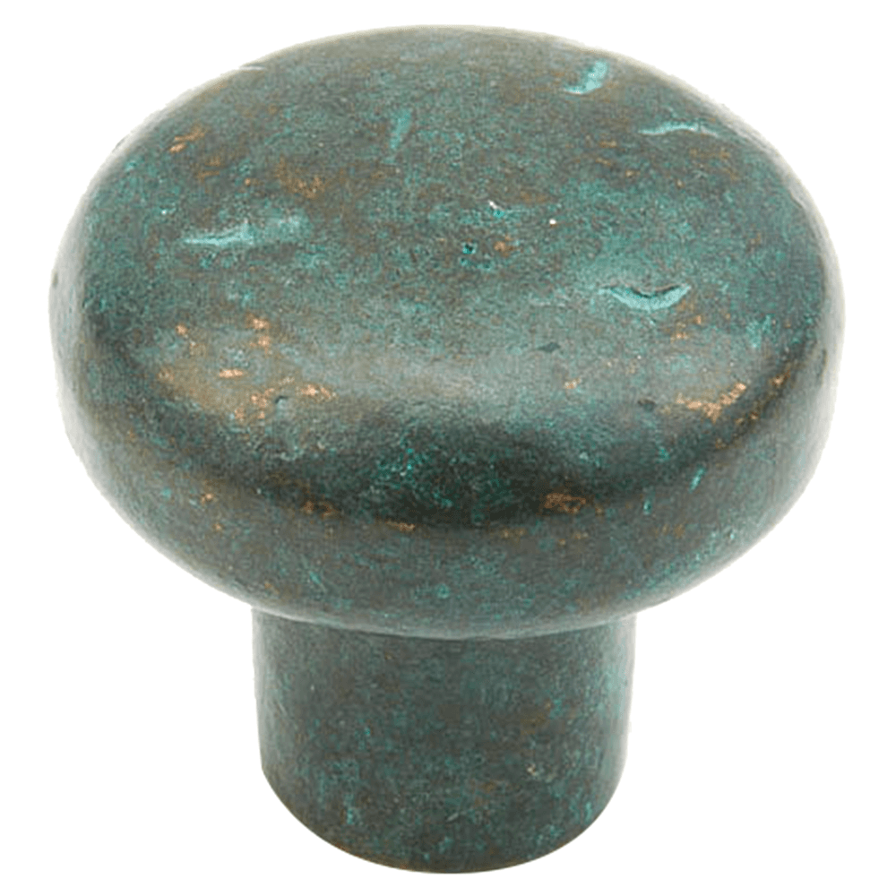 1-3/8" Artifex Round Cabinet Knob, Verde Imperiale Main - Image