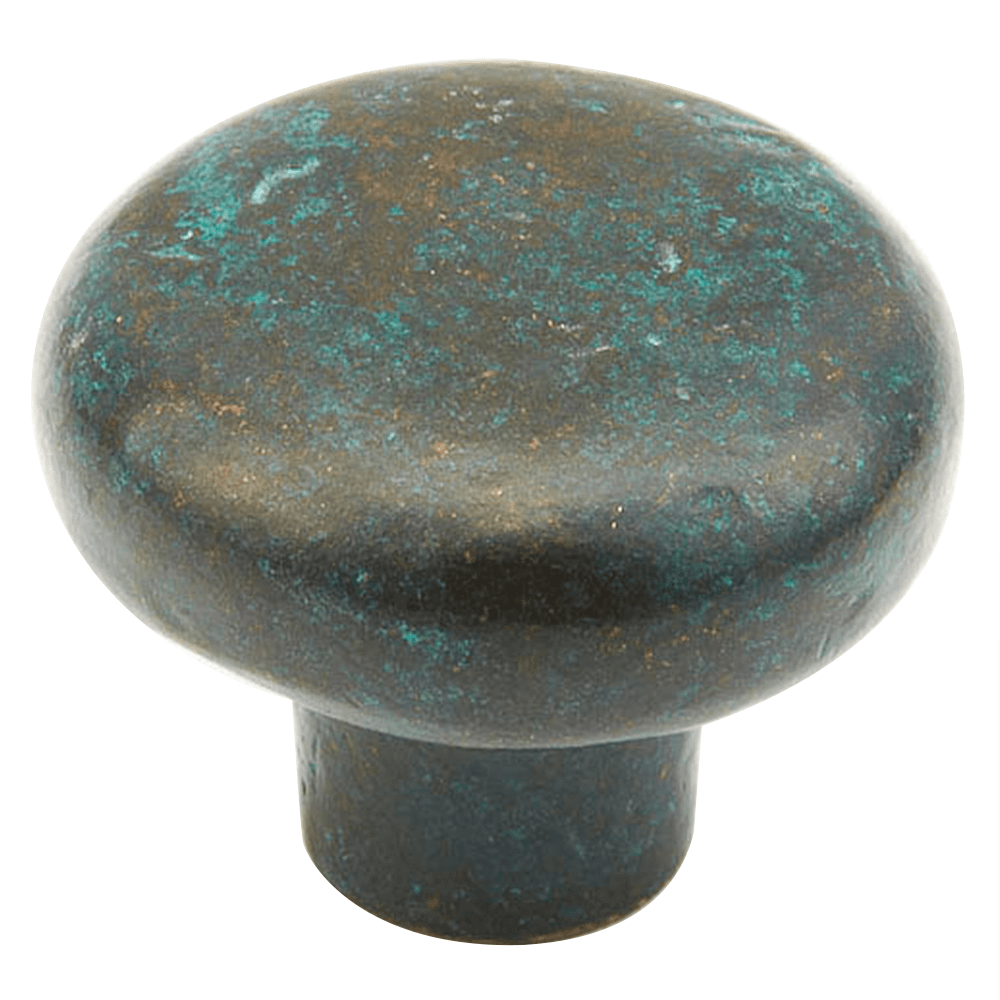 1-5/8" Knob in Verde Imperiale Finish by Schaub & Co