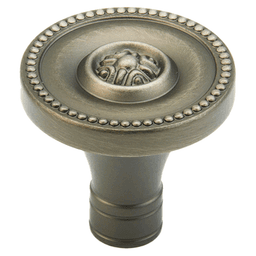 1-3/8" Meridian Round Cabinet Knob, Antique Nickel Main - Image