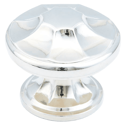 1-3/8" Empire Round Cabinet Knob, Polished Nickel Main - Image
