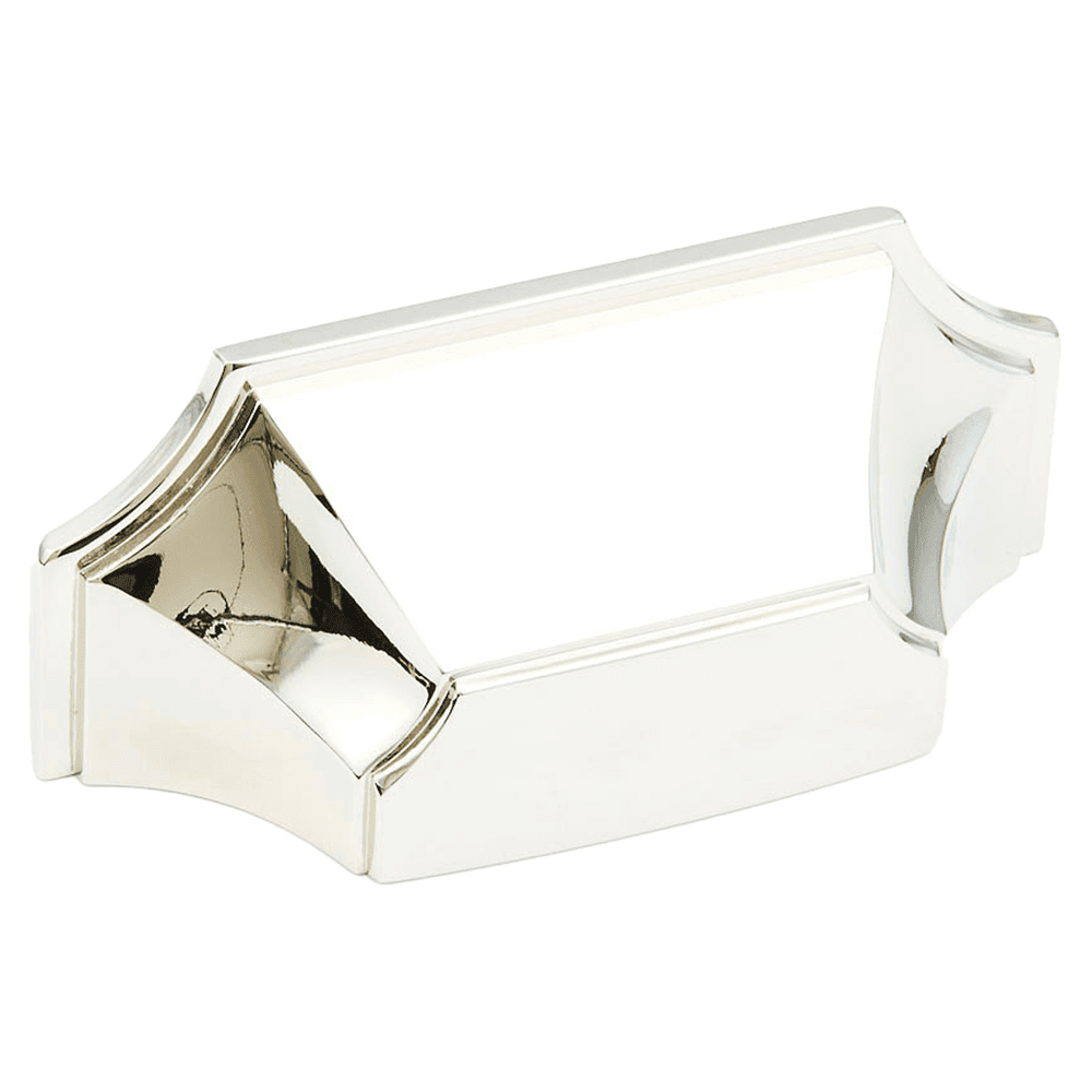 3" Empire Cup Pull, Polished Nickel Main - Image