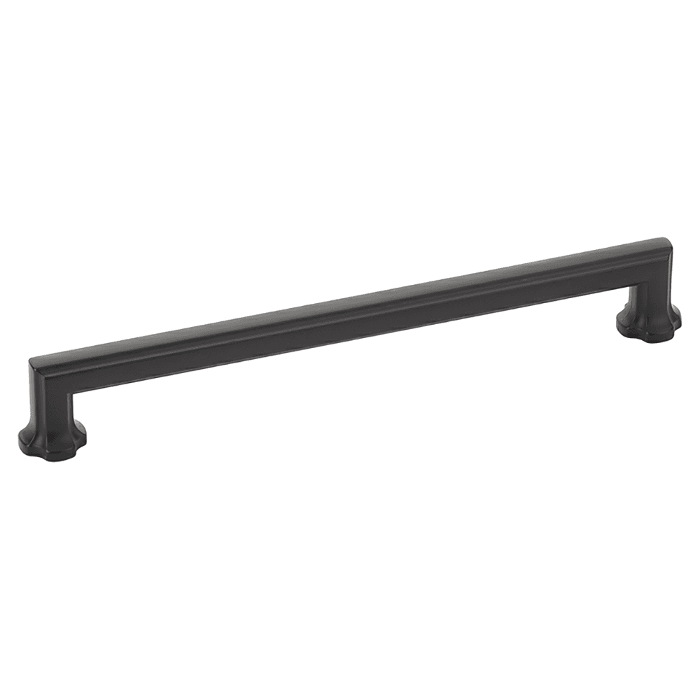 8" Empire Cabinet Pull, Matte Black Main - Image