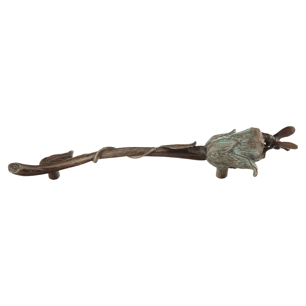 3-3/4" Nature Cabinet Pull, Pompeian Bronze Main - Image