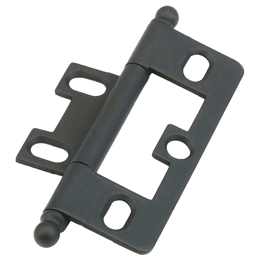 3" Non-Mortise Ball Tip Hinge, Distressed Bronze Main - Image
