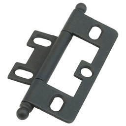 3" Non-Mortise Ball Tip Hinge, Distressed Bronze Main - Image