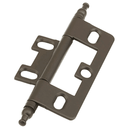 3-5/8" Non-Mortise Ball Tip Hinge, Oil Rubbed Bronze Main - Image