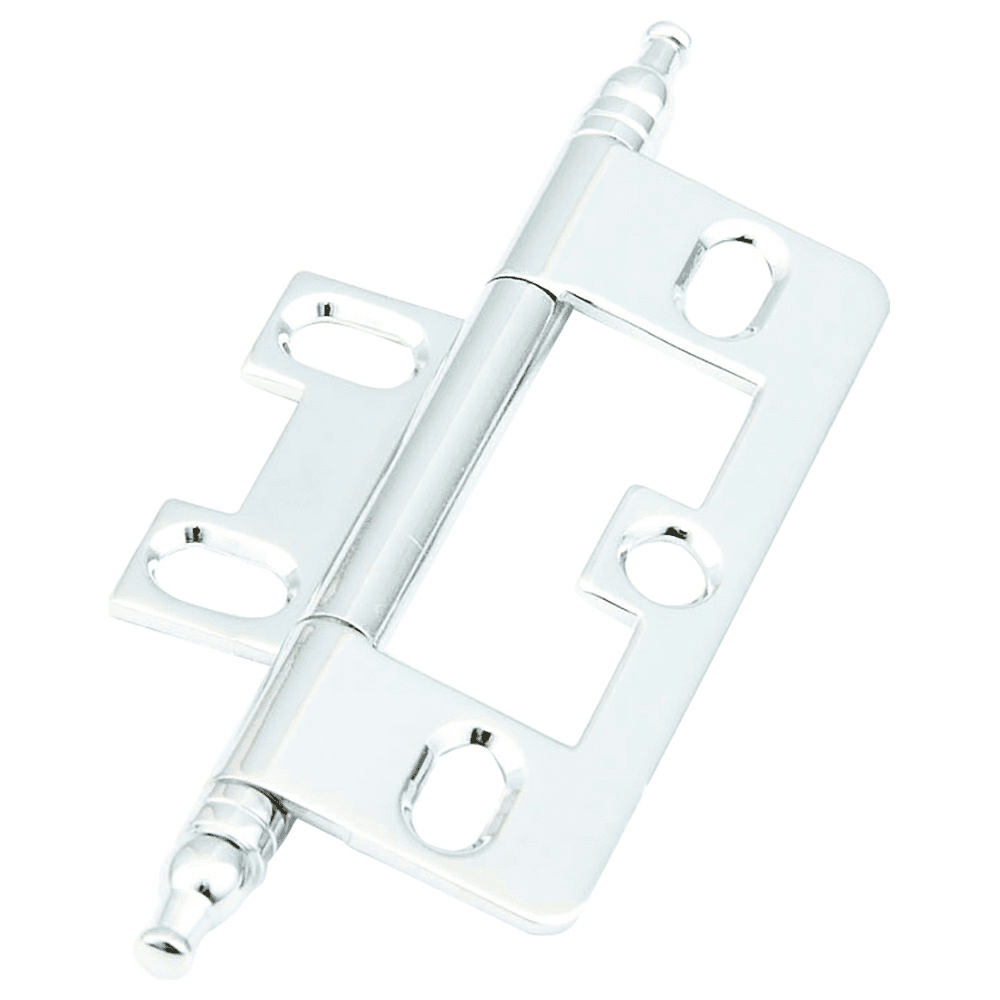 3-5/8" Non-Mortise Ball Tip Hinge, Polished Chrome Main - Image