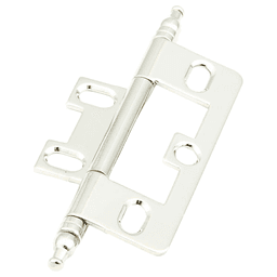 3-5/8" Non-Mortise Ball Tip Hinge, Polished Nickel Main - Image