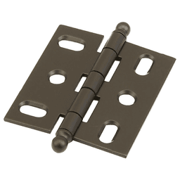 2-5/8" Non-Mortise Ball Tip Hinge, Oil Rubbed Bronze Main - Image