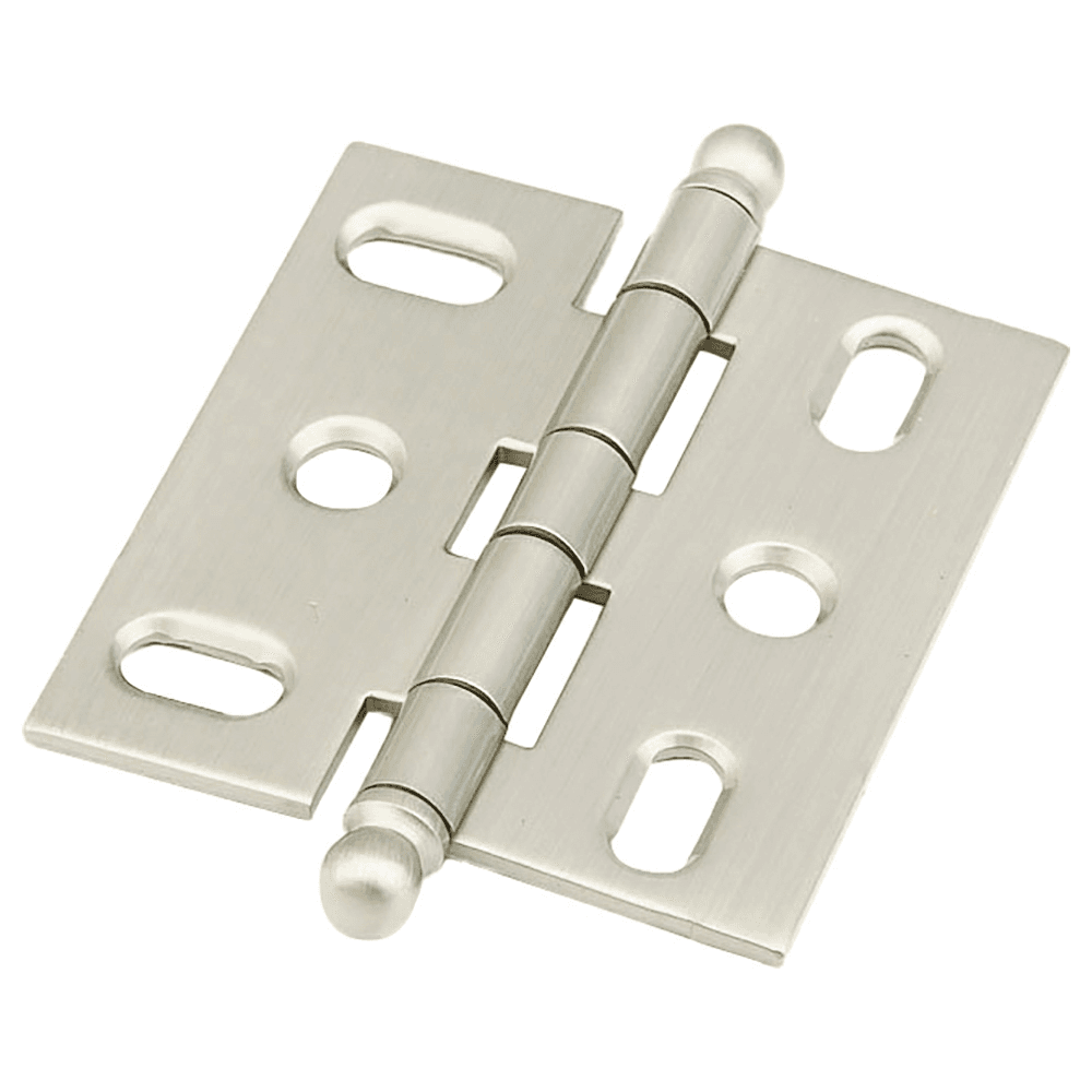 2-5/8" Non-Mortise Ball Tip Hinge, Satin Nickel Main - Image