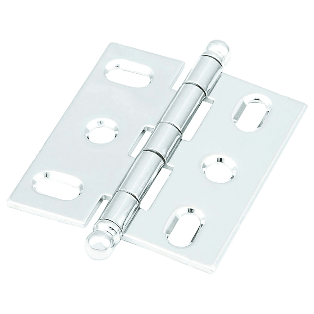 2-5/8" Non-Mortise Ball Tip Hinge, Polished Chrome Main - Image