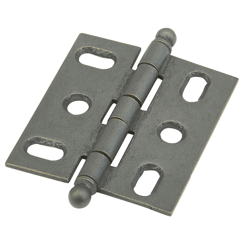 2-5/8" Non-Mortise Ball Tip Hinge, Distressed Bronze Main - Image