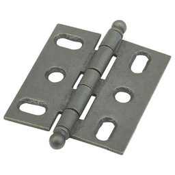 2-5/8" Non-Mortise Ball Tip Hinge, Distressed Bronze Main - Image