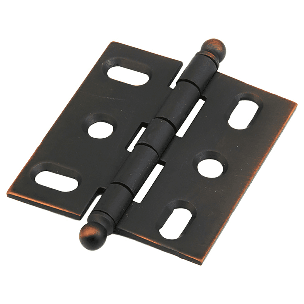 2-5/8" Non-Mortise Ball Tip Hinge, Michelangelo Bronze Main - Image