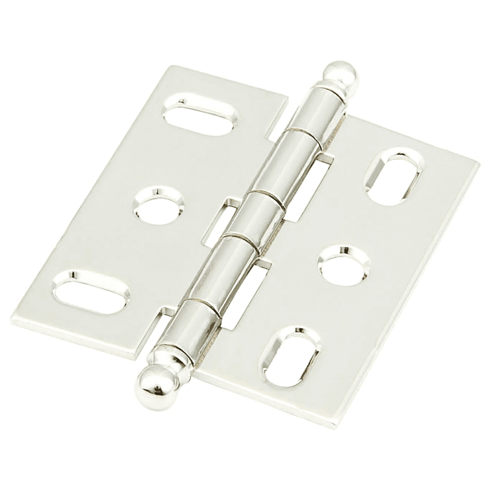 2-5/8" Non-Mortise Ball Tip Hinge, Polished Nickel Main - Image