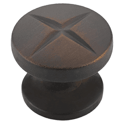 1-3/8" Northport Cabinet Knob, Ancient Bronze Main - Image