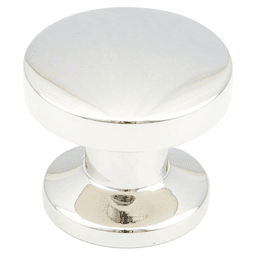 1-3/8" Northport Round Cabinet Knob, Polished Nickel Main - Image