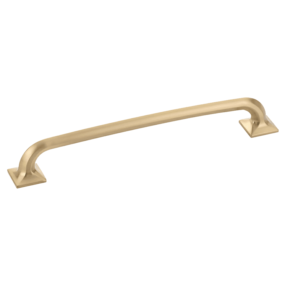 8" Northport Transitional Cabinet Pull, Signature Satin Brass Main - Image