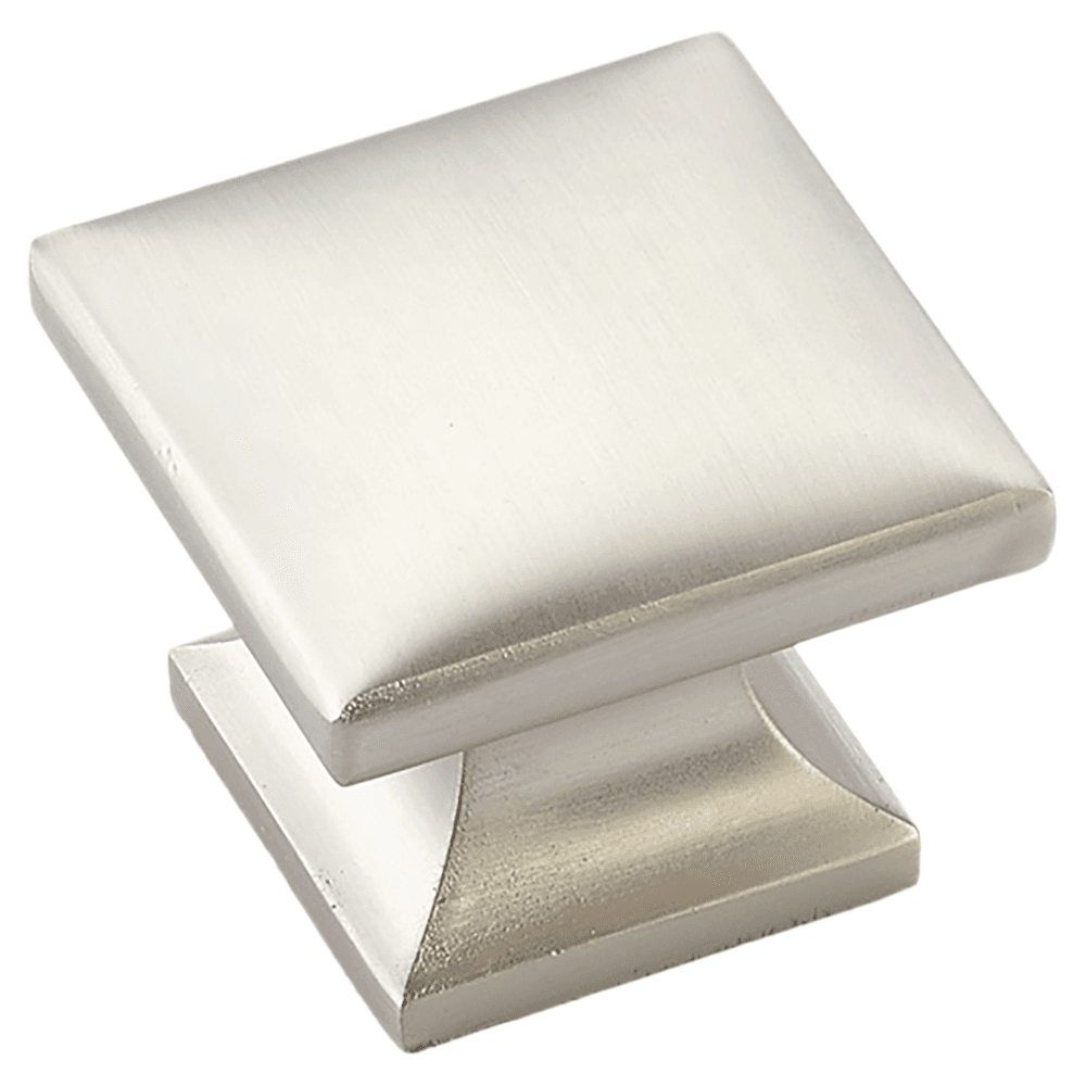 1-3/8" Northport Square Cabinet Knob, Satin Nickel Main - Image