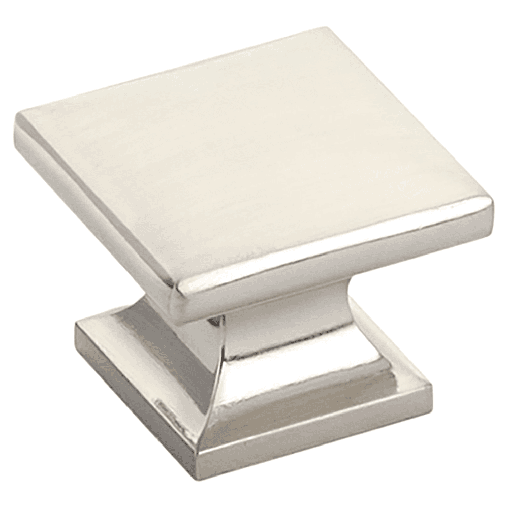 1-3/8" Northport Square Cabinet Knob, Brushed Nickel Main - Image