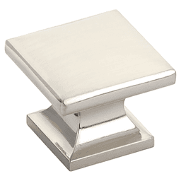 1-3/8" Northport Square Cabinet Knob, Brushed Nickel Main - Image