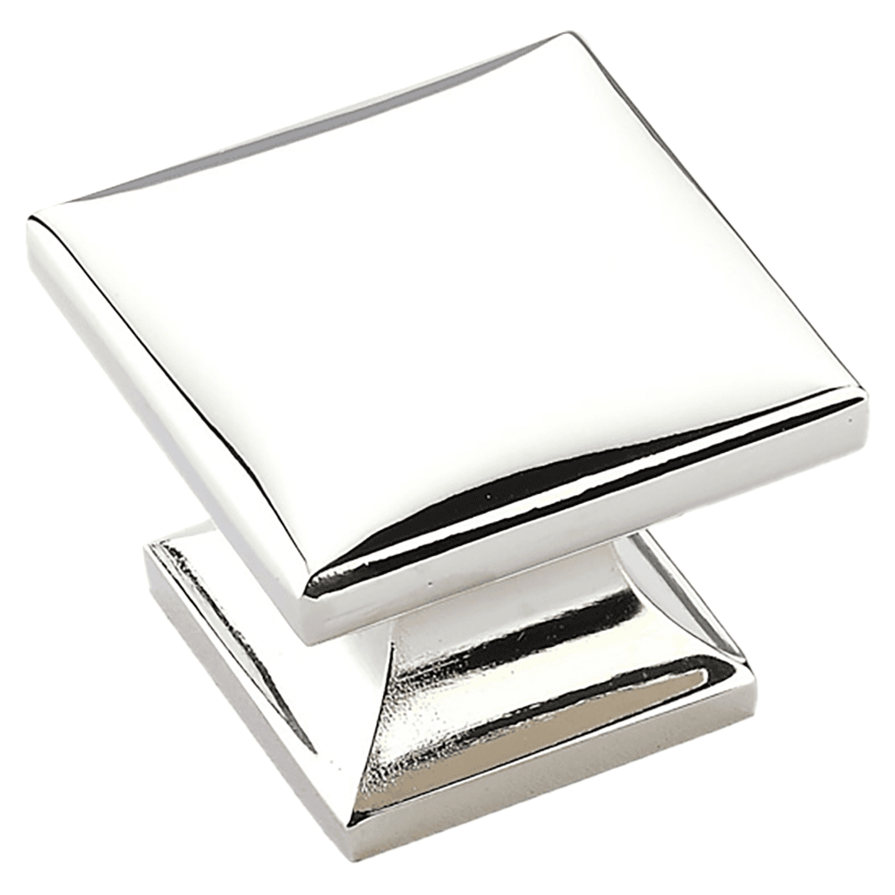 1-3/8" Northport Square Cabinet Knob, Polished Nickel Main - Image