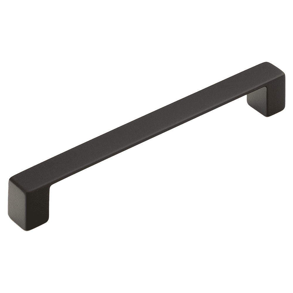 6-5/16" Classico Cabinet Pull, Matte Black Main - Image