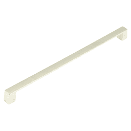 12-5/8" Classico Cabinet Pull, Smooth Satin Nickel Main - Image
