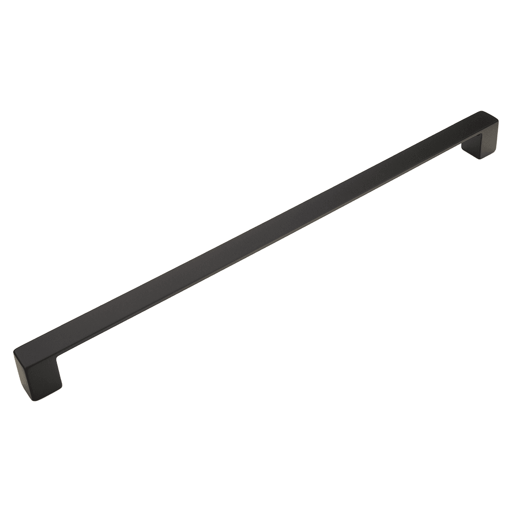12-5/8" Classico Cabinet Pull, Matte Black Main - Image