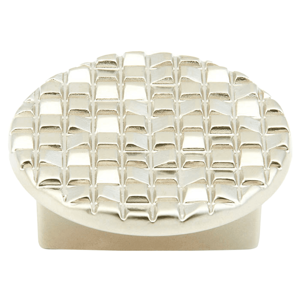2" Mosaic Large Round Cabinet Knob, Satin Nickel Main - Image