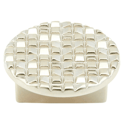 2" Mosaic Large Round Cabinet Knob, Satin Nickel Main - Image