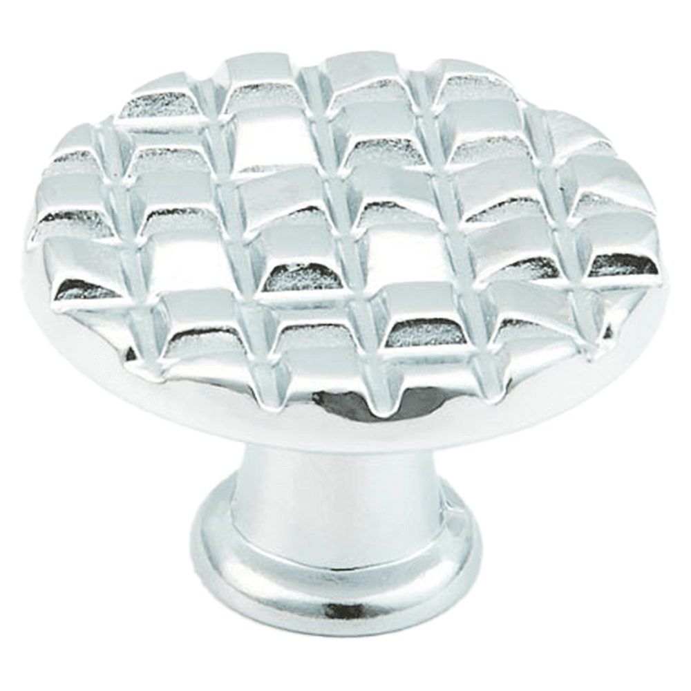 1-1/8" Mosaic Small Round Cabinet Knob, Polished Chrome Main - Image