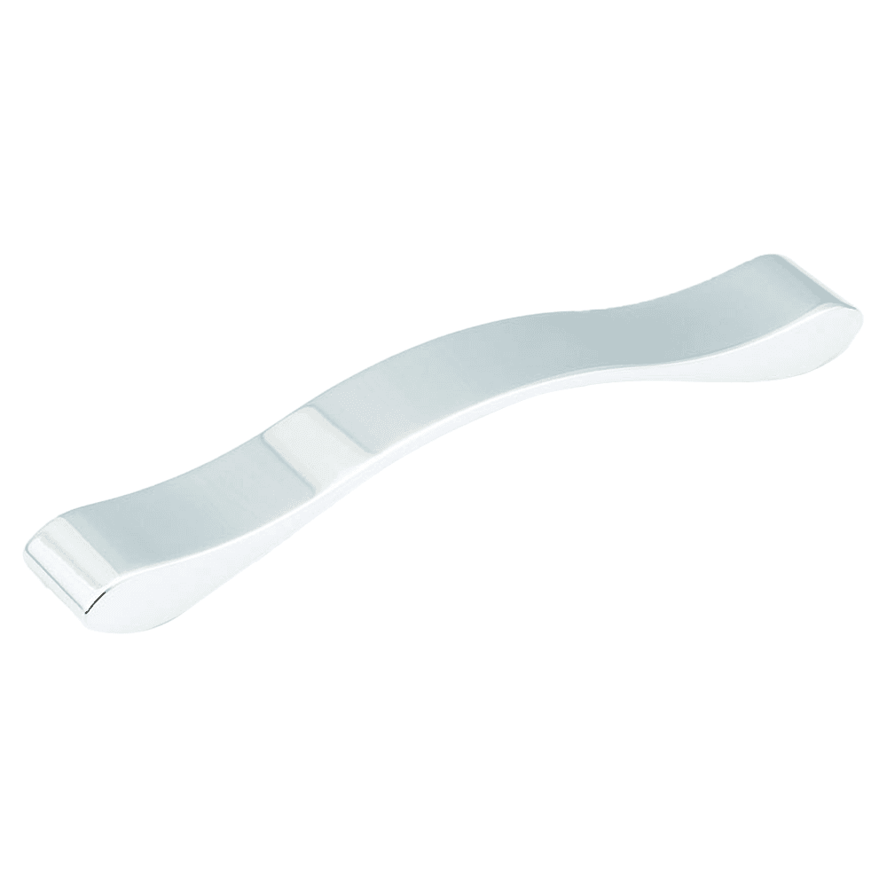6-5/16" Wave Cabinet Pull, Polished Chrome Main - Image